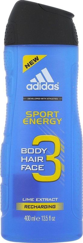 Adidas 3 in 1 Sport Energy Showergel 400 ml
