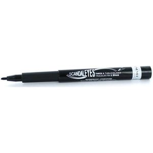 Rimmel Thin/thick liquid liner - Zwart - Eyeliner Stift