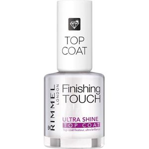 Rimmel London Finishing Touch Ultra Shine Nagellak Topcoat - Transparant