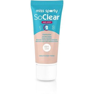 Miss Sporty - Foundation So Clear - Licht - 1 Stuk
