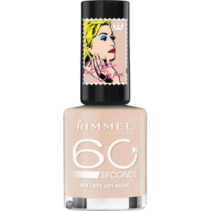 Rimmel London 60 seconds RO collectie Nagellak - 513 Let's Get Nude