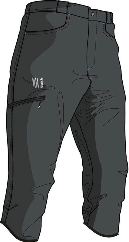 Vertical - Long 3/4-broek - Grijs - Polyester/Elasthanne