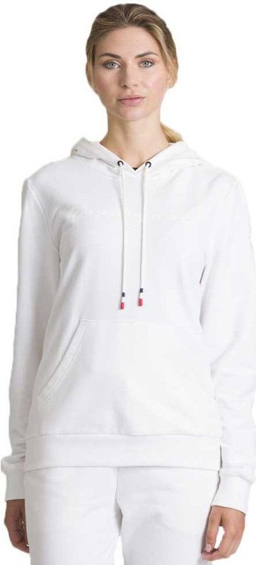 Rossignol - Logo Fl Hoodie - Wit - Dames - Zachte Fleece