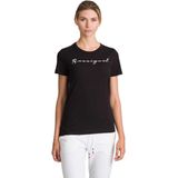 Rossignol Logo Rossi T-shirt Met Korte Mouwen Zwart M Vrouw