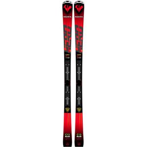 Rossignol Hero Carve ski's - rood/zwart - 167 cm