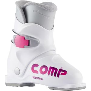 Rossignol - Kinder skischoenen - Comp J1 White voor Unisex van Katoen - Kindermaat 25 - Wit