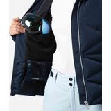 Rossignol - Staci Pearly - Ski Jas - Navy - Dames - Waterdicht en Ademend
