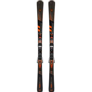 Alpineski's met bindingen forza 128 40° zwart oranje