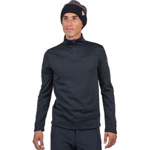 Rossignol Ski pulli + Rits Skipully Heren Zwart