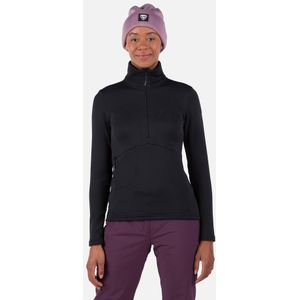 Rossignol - Blackside - Fleece - Zwart - Met Halve Rits