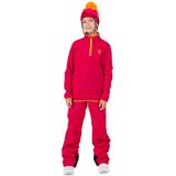 Rossignol Strawpile Fleece Met Halve Rits Rood 8 Years Meisjes