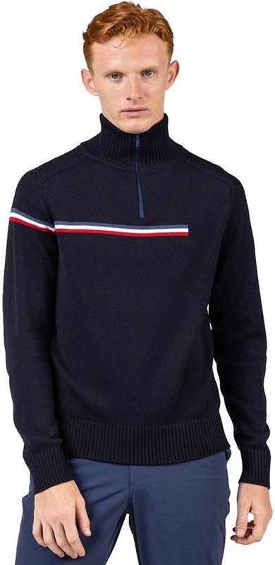 Rossignol - Odysseus HZ Merino Sweater - Donkerblauw - Wol