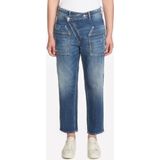 Le Temps des cerises - Cosy Pocket - Damesjeans - Italiaanse Candiani stof - Losse Pasvorm