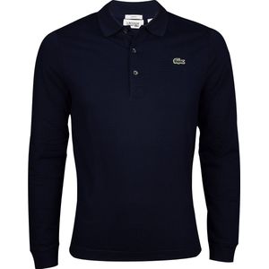Lacoste - Sport - Marine Blauw - Poloshirt - Lange Mouw - Slim Fit