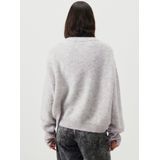 AMERICAN VINTAGE - VITOW - Gebreide Trui - Licht Mêleegrijs - Alpaca Wol