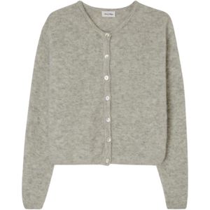 American Vintage, Dames, Truien, Grijs, Maat: S Wol,