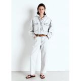 American Vintage - Joy06ce25 - Denim Jacket - Winter Bleached - 80% Katoen, 20% Gerecycled Katoen