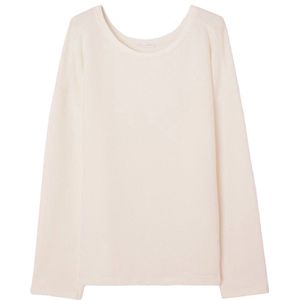 American Vintage - Trui Ecru American Vintage Hapylife Sweaters Ecru Hapy03ce24