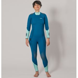 Duikpak voor dames neopreen 3 mm scd 900 blauw