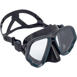 Duikbril 500 dual zwart/grijs