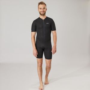 Ondershorty voor duiken scd neopreen 1 mm zwart grijs