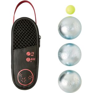 Set van 3 petanqueballen voor recreatie 500 sparkling