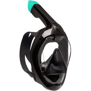 Snorkelmasker voor volwassenen easybreath 900 zwart