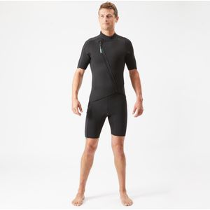 Herenshorty neopreen 2 mm easy diagonale frontzip