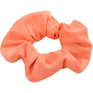 Scrunchie voor zwemmen voor meisjes koraalrood