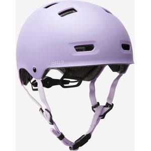 Helm voor inlineskaten skateboarden steppen mf540 lila