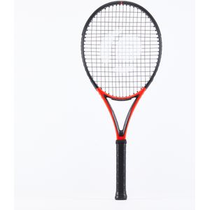 Tennisracket voor volwassenen tr990 power lite rood zwart 270 g