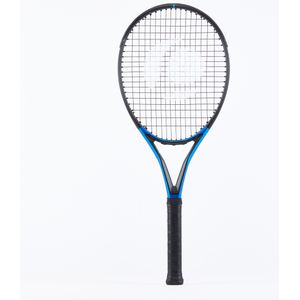 Tennisracket voor volwassenen tr930 spin zwart blauw 285 g