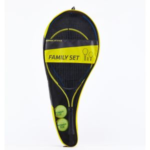 Tennisset family (2 rackets, 2 ballen en hoes)