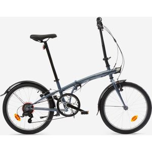 Vouwfiets fold 120 grijs