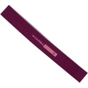 Mini-weerstandsband fitness 6 kg textiel bordeaux