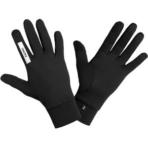 Touchscreen handschoenen voor hardlopen warm 100 v2 uniseks zwart