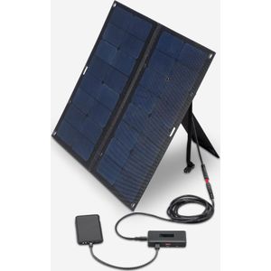 Zonnepaneeltje voor de camping 50 watt