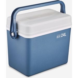 Koelbox voor de camping 24 liter houdt 13 uur lang fris