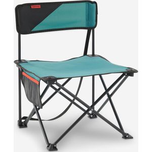 Lage opvouwbare campingstoel mh100 blauw