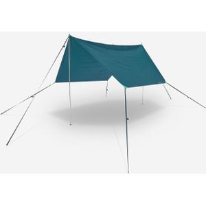 Multifunctionele tarp en schuiltent voor kamperen