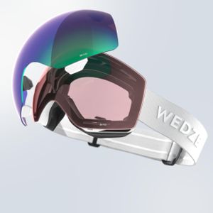 Skibril snowboardbril alle weer kinderen volwassenen g 900 i wit