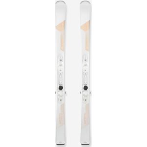 Alpineski's met bindingen voor dames cross 550+ wit