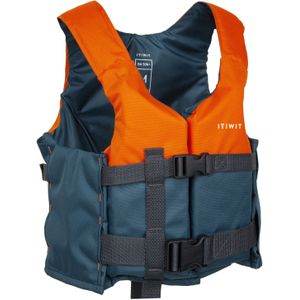 Zwemvest 50n+ blauw oranje