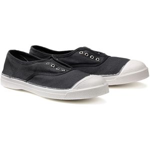 Bensimon Tennis Elly, damessneakers, Zwart koolstof, 39 EU