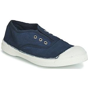 Katoenen tennisschoenen voor kinderen met vetersluiting Elly BENSIMON� marineblauw