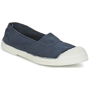 BENSIMON - Tennisschoenen - Blauw - Katoen - Sportswear - Platte Hak