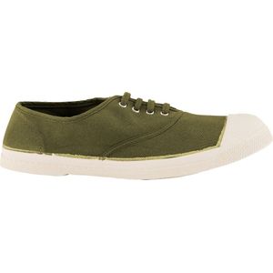 Tennisschoenen met veters BENSIMON. Katoen materiaal. Maten 41. Groen kleur