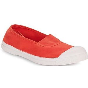 Bensimon  TENNIS ELASTIQUE  instappers  dames Rood