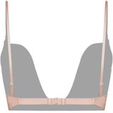 Wonderbra Ultimate Plunge Damesbeha, Beige, 75A