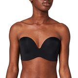 Wonderbra Beha dames Ultimate Strapless , Zwart(Zwart 1001) , 75F